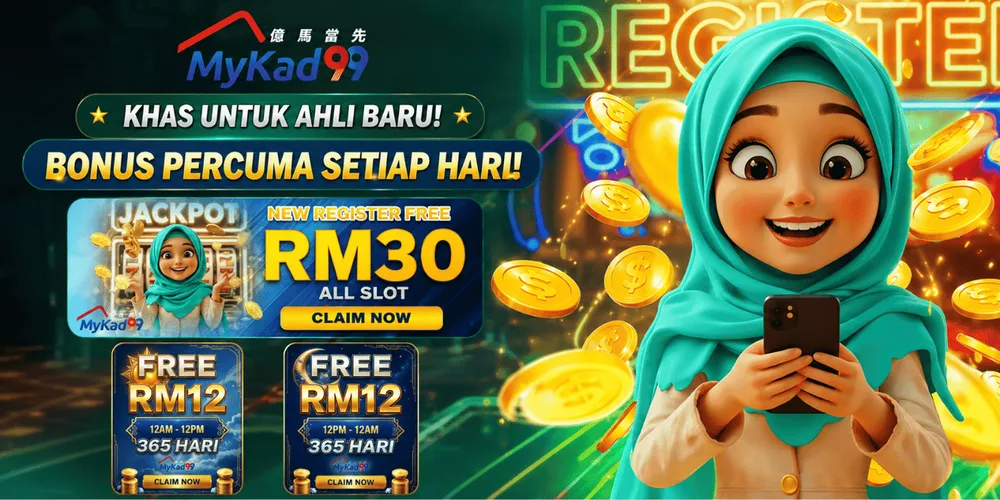MyKad99 banner advertising RM30 new register free credit and RM12 free credit 365 hari