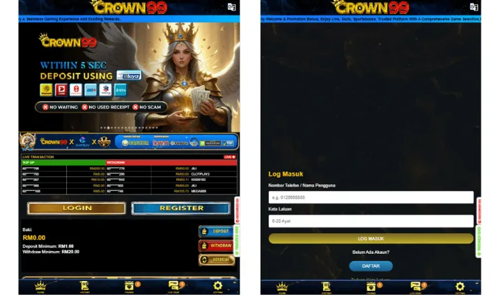 crown99 login