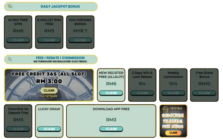 gempak99 bonuses
