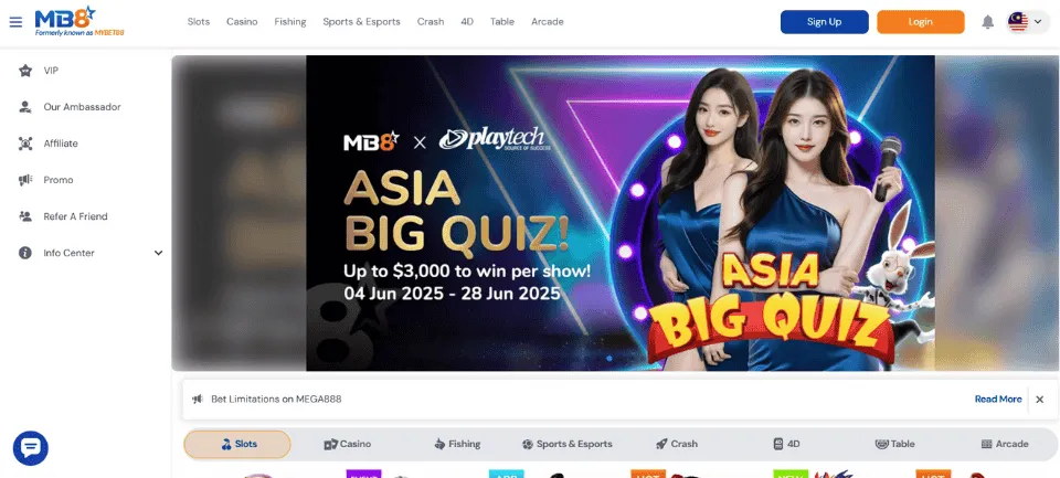 MB8 Homepage
