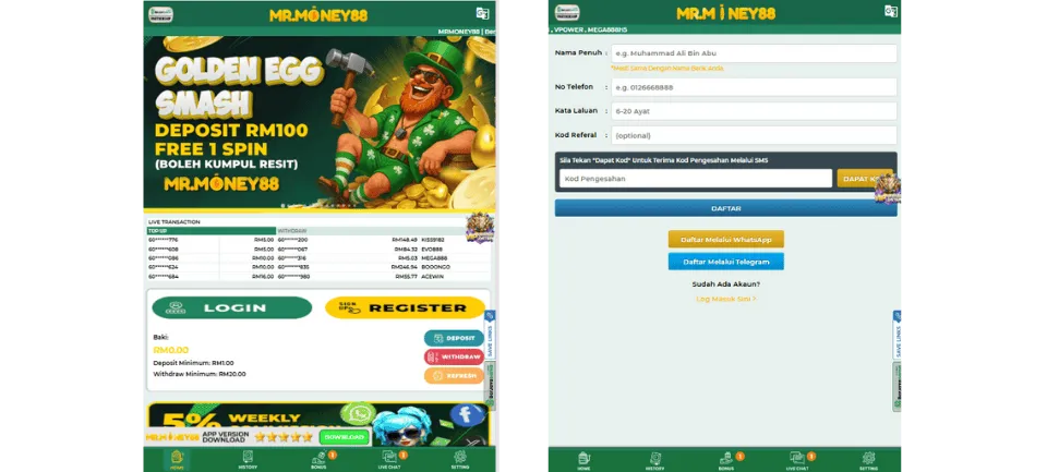 MrMoney88 Register