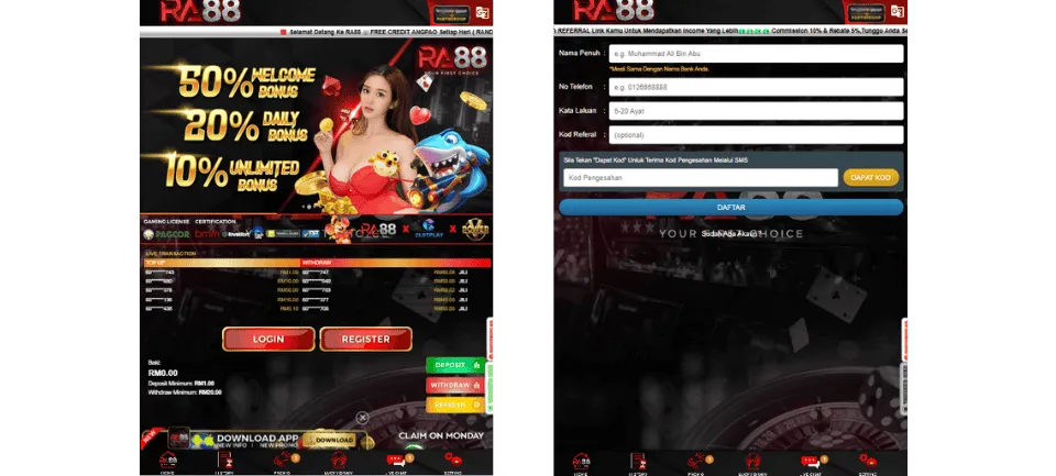 Ra88 Register