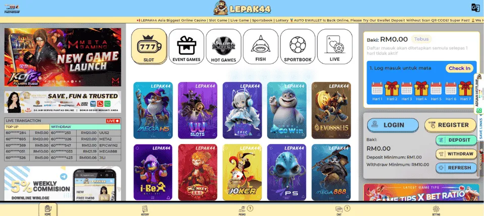 Lepak44 Casino