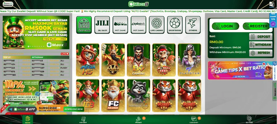 MiBox8 casino
