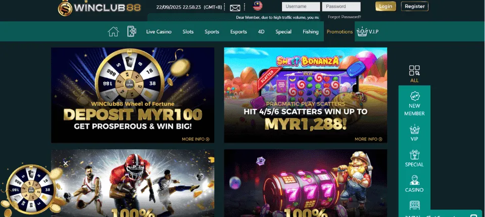 WinClub88 Promotions